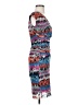 Weston 100% Nylon Print Blue Cocktail Dress Size XS - photo 4