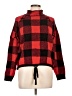 No Boundaries Plaid Red Turtleneck Sweater Size 11 - 13 - photo 1