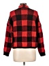 No Boundaries Plaid Red Turtleneck Sweater Size 11 - 13 - photo 2