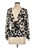Decree Silver 3/4 Sleeve Blouse Size L - photo 1