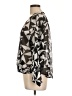 Decree Silver 3/4 Sleeve Blouse Size L - photo 5