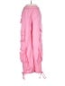 Gold Hinge 100% Nylon Pink Cargo Pants Size S - photo 1