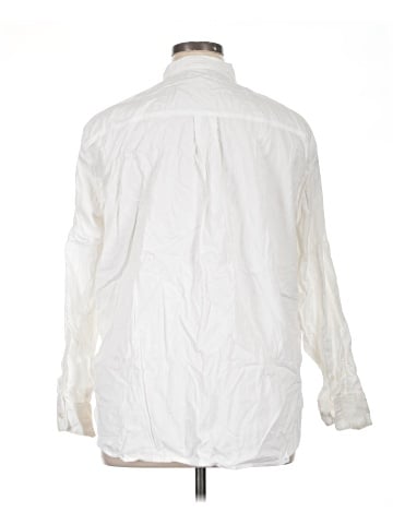 Madewell Side-Button Oversized Ex-Boyfriend Shirt (view 2)
