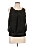Veronica M. 100% Polyester Black Sleeveless Blouse Size L - photo 1