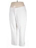Catherines Solid White Casual Pants Size 2X - photo 1