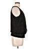 Veronica M. 100% Polyester Black Sleeveless Blouse Size L - photo 4