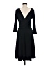 Lily Solid Black Cocktail Dress Size M - photo 2
