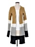Love By Design Color Block Gold Cardigan Size S - photo 1