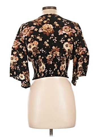 Crave Fame By Almost Famous 3/4 Sleeve Blouse (view 2)