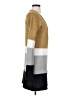 Love By Design Color Block Gold Cardigan Size S - photo 4
