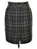 Antonio Melani Plaid Gray Formal Skirt Size 12 - photo 2