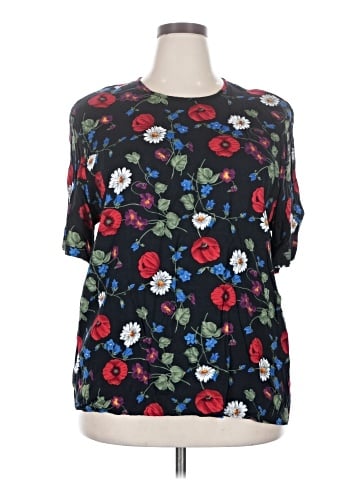 Sag Harbor Short Sleeve Blouse (view 1)