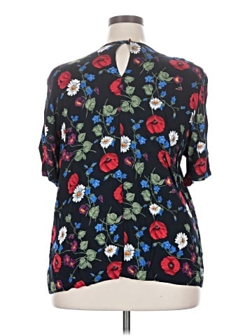 Sag Harbor Short Sleeve Blouse (view 2)