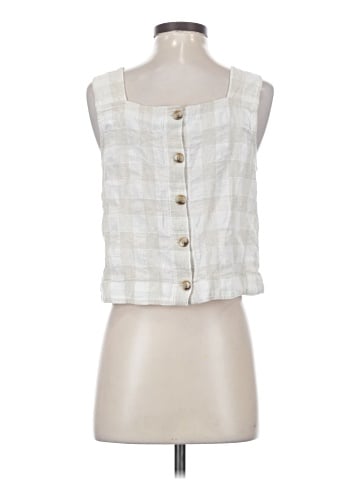 Madewell Sleeveless Blouse (view 2)