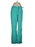 Per Se By Carlisle Color Block Teal Casual Pants Size 4 - photo 1