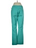 Per Se By Carlisle Color Block Teal Casual Pants Size 4 - photo 2