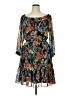 Nine West Print Blue Cocktail Dress Size 14 - photo 1