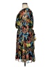 Nine West Print Blue Cocktail Dress Size 14 - photo 5