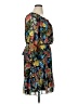 Nine West Print Blue Cocktail Dress Size 14 - photo 4