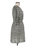 Indulge 100% Polyester Chevron-herringbone Black Casual Dress Size M - photo 4
