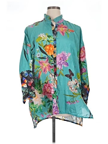Johnny Was 3/4 Sleeve Blouse (view 1)