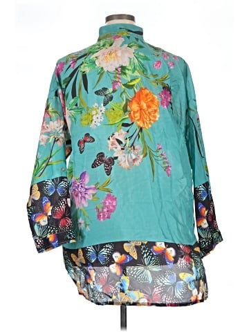 Johnny Was 3/4 Sleeve Blouse (view 2)