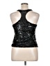 Spiegel 100% Polyester Black Sleeveless Top Size XL - photo 2