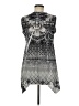 Style&Co 100% Polyester Graphic Gray Sleeveless Top Size M - photo 2