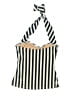 Modbe Chevron-herringbone Ivory Swimsuit Top Size M - photo 2