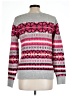Ann Taylor LOFT Print Pink Pullover Sweater Size L - photo 2