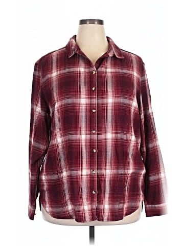 Jachs Girlfriend Long Sleeve Button-Down Shirt (view 1)