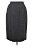Aquascutum 100% Wool Solid Gray Wool Skirt Size 6 - photo 1