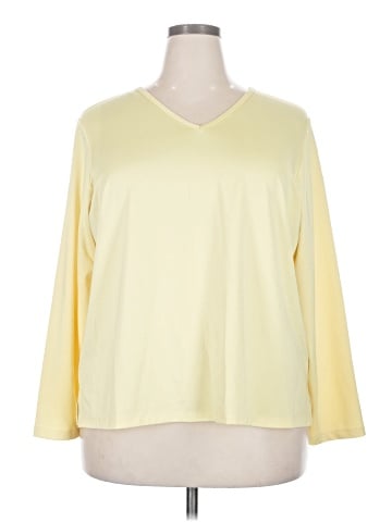 Susan Graver 3/4 Sleeve T-Shirt (view 1)
