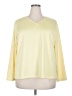 Susan Graver Yellow 3/4 Sleeve T-Shirt Size 2X - photo 1