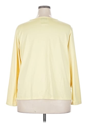Susan Graver 3/4 Sleeve T-Shirt (view 2)