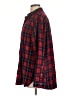 Jachs Girlfriend Plaid Red Long Sleeve Button-Down Shirt Size L - photo 5