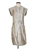 J.Crew Metallic Silver Cocktail Dress Size 00 - photo 1