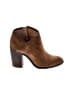 Lucky Brand 100% Leather Brown Ankle Boots Size 6 - photo 1