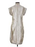 J.Crew Metallic Silver Cocktail Dress Size 00 - photo 2