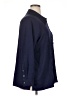 ModCloth 100% Polyester Polka Dots Blue 3/4 Sleeve Blouse Size 1X - photo 4