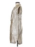 J.Crew Metallic Silver Cocktail Dress Size 00 - photo 5