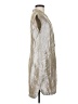 J.Crew Metallic Silver Cocktail Dress Size 00 - photo 4