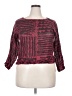 Leon Max Burgundy Long Sleeve Blouse Size XXL (estimated) - photo 1