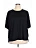 Cuddl Duds Black Short Sleeve Top Size XXL - photo 1