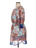 En Focus Studio Paisley Blue Casual Dress Size 14 Petite - photo 5