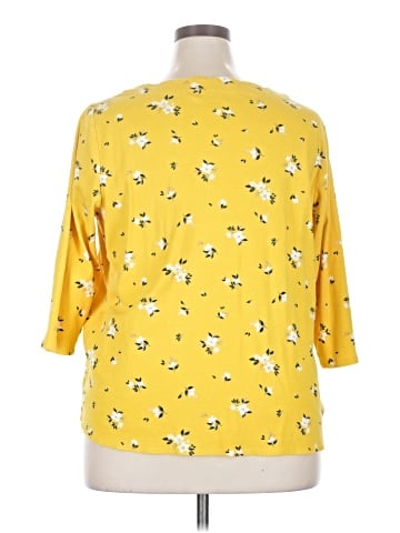 Croft & Barrow 3/4 Sleeve Blouse (view 2)