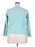 SONOMA life + style 100% Polyester Teal 3/4 Sleeve Top Size XXL - photo 2