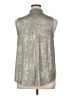 Anthropologie Metallic Silver Sleeveless Blouse Size XL - photo 2