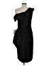 Xscape Solid Black Cocktail Dress Size 8 - photo 2