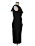 Xscape Solid Black Cocktail Dress Size 8 - photo 4